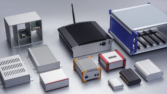 Gerätegehäuse: Spätestens wenn die Elektronik entwickelt ist, benötigt man das passende Gehäuse. Gerätegehäuse: Spätestens wenn die Elektronik entwickelt ist, benötigt man das passende Gehäuse.