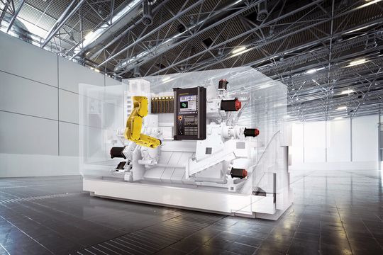 Peter Balimann zum Zusammenschluss der Divisionen CNC, Robots und Robomachine: «Da wir eine führende Rolle sowohl im Bereich CNC-Steuerungen und Antriebstechnik als auch bei Robotern einnehmen, war ein Zusammenschluss nur konsequent.» Peter Balimann zum Zusammenschluss der Divisionen CNC, Robots und Robomachine: «Da wir eine führende Rolle sowohl im Bereich CNC-Steuerungen und Antriebstechnik als auch bei Robotern einnehmen, war ein Zusammenschluss nur konsequent.»