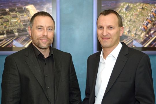 Die Geschäftsführer Anton Hacklinger und Markus Granzer von Hiqh Q Electronics (v.l.n.r.)