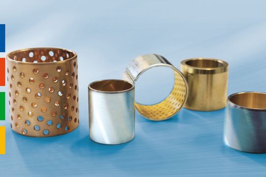 Gerollte Bronze- und Bimetall-Gleitlager von Findling sind für hohe Belastungen konzipiert, zeichnen sich durch einen geringen Verschleiß und eine sehr gute Schmierung aus.