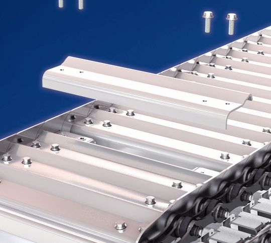 Kabelschlepp bietet für Laserschneidanlagen jetzt individuell konzipierte Förderanlagen auf Basis der Wave-Belt-Technik an, welche die Abfälle beim Laserschneiden noch effizienter aus der Maschinen transportieren. Kabelschlepp bietet für Laserschneidanlagen jetzt individuell konzipierte Förderanlagen auf Basis der Wave-Belt-Technik an, welche die Abfälle beim Laserschneiden noch effizienter aus der Maschinen transportieren.