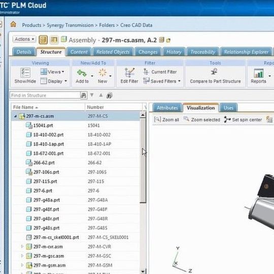Die PTC PLM Cloud macht die Zusammenarbeit von Teams und das Datenmanagement in der Cloud möglich, und das besonders in kleinen und mittelständischen Unternehmen. Die PTC PLM Cloud macht die Zusammenarbeit von Teams und das Datenmanagement in der Cloud möglich, und das besonders in kleinen und mittelständischen Unternehmen.