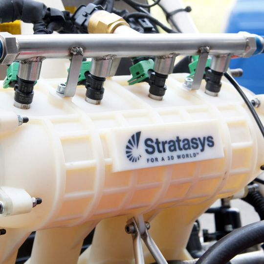 In Zukunft sollen neben der Airbox auch das Lenkrad und selbst der Tank in 3D angefertigt werden. In Zukunft sollen neben der Airbox auch das Lenkrad und selbst der Tank in 3D angefertigt werden.