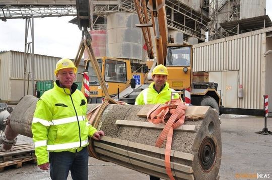 Mit der Neukonzeption der Klinker-Kühleranlage werden laut Otterbein etwa 200° C mehr Abwärme zurückgewonnen. Mit der Neukonzeption der Klinker-Kühleranlage werden laut Otterbein etwa 200° C mehr Abwärme zurückgewonnen.