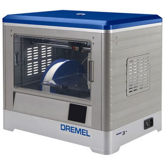 3-D-Drucker für jedermann: Der Dremel 3D Idea Builder eignet sich sowohl für Einsteiger als auch für Fortgeschrittene. Sie können nach Auspacken des Geräts sofort mit dem Drucken beginnen: Auf der SD-Karte sind zwölf druckfertige 3-D-Modelle gespeichert, die man sich dank integrierter Software und farbigem Touchscreen sofort am Gerät anzeigen lassen kann. 3-D-Drucker für jedermann: Der Dremel 3D Idea Builder eignet sich sowohl für Einsteiger als auch für Fortgeschrittene. Sie können nach Auspacken des Geräts sofort mit dem Drucken beginnen: Auf der SD-Karte sind zwölf druckfertige 3-D-Modelle gespeichert, die man sich dank integrierter Software und farbigem Touchscreen sofort am Gerät anzeigen lassen kann.