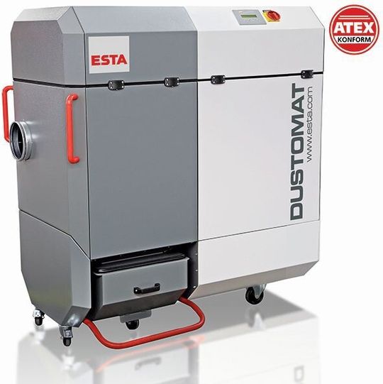 Um nahezu alle Staubanwendungen im mittleren Leistungssegment zu bedienen, stellt Esta seinen Kunden neben der ATEX-zertifizierten Geräteausführung, weitere Dustomat-4-Varianten zur Verfügung.