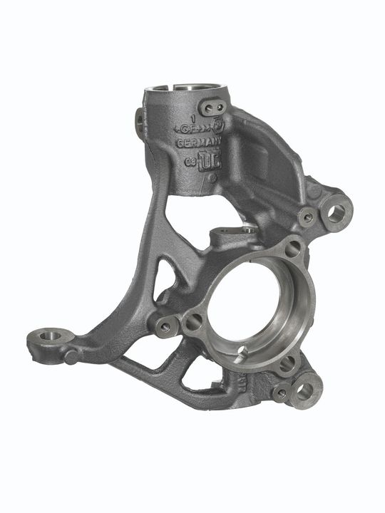 GF Automotive hat Aufträge über mehr als EUR 50 Mio. für die Produktion von Komponenten für Elektrofahrzeuge erhalten. Die Bauteile wurden speziell mit dem Ziel der Gewichtsreduktion designt.