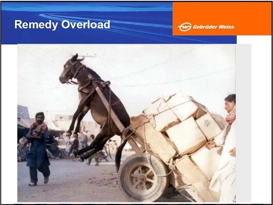 „Remedy-Overload“ betitelt Projektleiter Hölzl den Schnappschuss eines Unbekannten „Remedy-Overload“ betitelt Projektleiter Hölzl den Schnappschuss eines Unbekannten