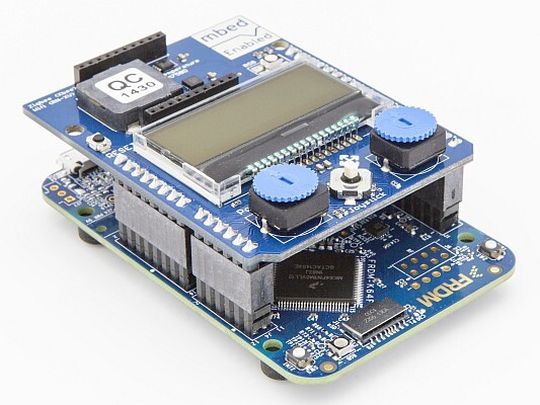 IBM-/ARM-mbed-Starter-Kit: für Anwendungen für das IoT (Vertrieb: Farnell) IBM-/ARM-mbed-Starter-Kit: für Anwendungen für das IoT (Vertrieb: Farnell)