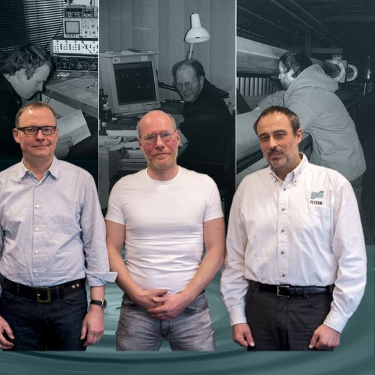 Die Gesellschafter von Flexim blicken auf 25 Jahre Erfolgsgeschichte zurück. Die Gesellschafter von Flexim blicken auf 25 Jahre Erfolgsgeschichte zurück.