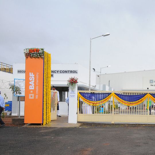 BASF unveils its largest Construction Chemicals production site in India BASF unveils its largest Construction Chemicals production site in India