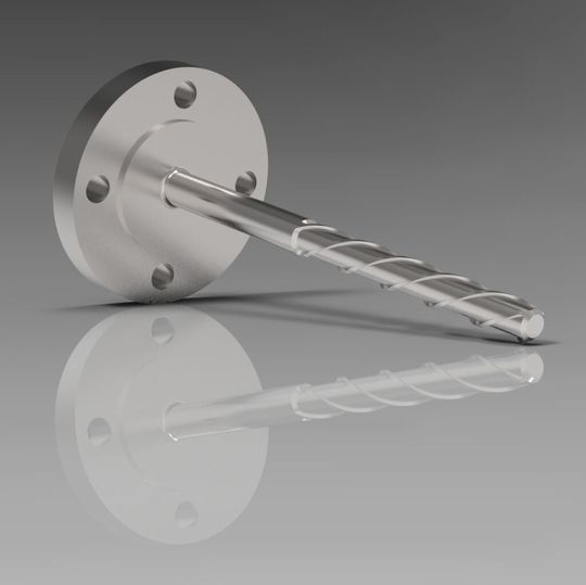 Im Vergleich zur herkömmlichen Tauchschaftform reduziert das neue Design die Anregung zur Schwingung um mehr als 90 %. Im Vergleich zur herkömmlichen Tauchschaftform reduziert das neue Design die Anregung zur Schwingung um mehr als 90 %.