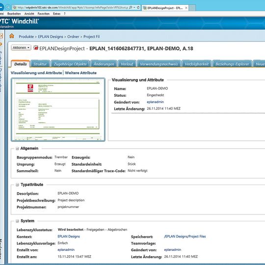Das gemeinsame Ziel der Kooperation zwischen Eplan und PTC sind integrierte mechatronische Lösungen durch die Einbettung von CAE in PDM/PLM. Das gemeinsame Ziel der Kooperation zwischen Eplan und PTC sind integrierte mechatronische Lösungen durch die Einbettung von CAE in PDM/PLM.