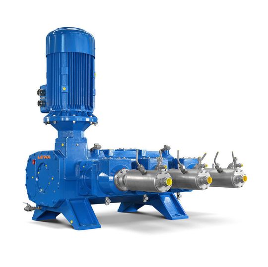 Die G3M erreicht mit einer konstanten Hublänge von 120 mm und einer Stangenkraft von 125 kN eine maximale Leistung von 200 kW. Die G3M erreicht mit einer konstanten Hublänge von 120 mm und einer Stangenkraft von 125 kN eine maximale Leistung von 200 kW.