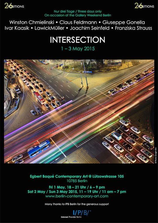 Vom 1. bis zum 3. Mai 2015 findet in Berlin die Veranstaltung "Gallery Weekend" statt.