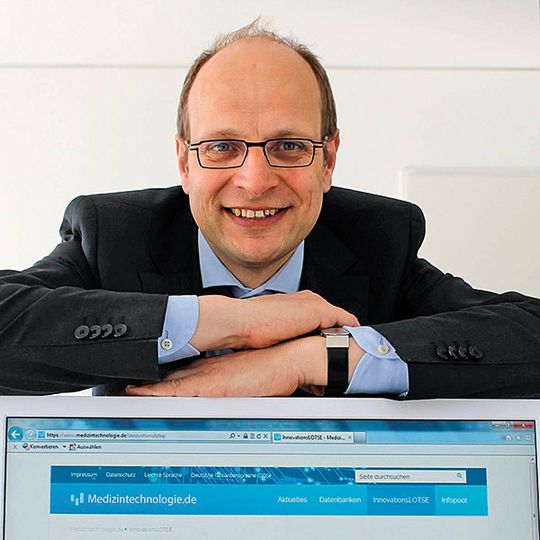 Dr. Oliver Bujok: „Das Informationsangebot für Medtech-Innovatoren muss ausgebaut werden.“ Dr. Oliver Bujok: „Das Informationsangebot für Medtech-Innovatoren muss ausgebaut werden.“
