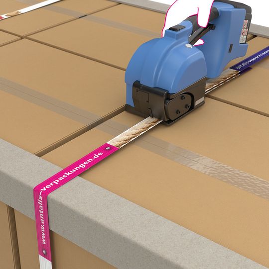 Die farbig bedruckbaren HQ-Digital-Umreifungsbänder bieten neue Möglichkeiten bei der Warensicherung im eigenen CD. Die farbig bedruckbaren HQ-Digital-Umreifungsbänder bieten neue Möglichkeiten bei der Warensicherung im eigenen CD.