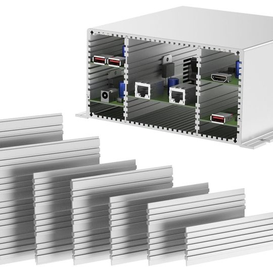 Fischer Elektronik hat sein Programm an Kombinationsgehäusen erweitert.