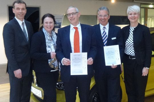 Erfolgreiche Zertifizierung der BMW-Group.