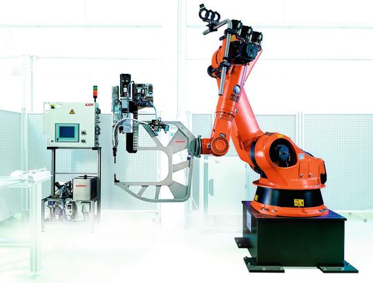 Die modular aufgebaute Anlagentechnik sorgt für eine maximale Flexibilität beim Schweißen. Die modular aufgebaute Anlagentechnik sorgt für eine maximale Flexibilität beim Schweißen.