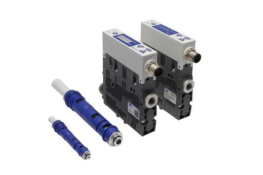 Lors du salon professionnel Automation Electronics de Lausanne, le spécialiste du vide Schmalz a présenté sa série d'éjecteurs compacts SCPS/SCPSi dotée de la nouvelle technologie de buses Eco. Le module d'éjecteur ecoPump SEP (à gauche) est également disponible séparément. Lors du salon professionnel Automation Electronics de Lausanne, le spécialiste du vide Schmalz a présenté sa série d'éjecteurs compacts SCPS/SCPSi dotée de la nouvelle technologie de buses Eco. Le module d'éjecteur ecoPump SEP (à gauche) est également disponible séparément.
