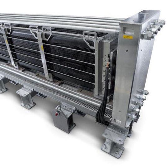 Das Elektrolyse-System Silyzer 200 ist bis über 20 Megawatt konfigurierbar.