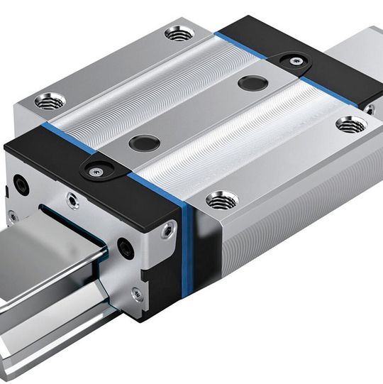 Rollenschienenführung von Bosch Rexroth. Rollenschienenführung von Bosch Rexroth.