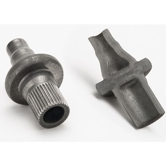 So geht Leichtbau: Das Umformteil mit Schnittdarstellung des Hohlanteils.