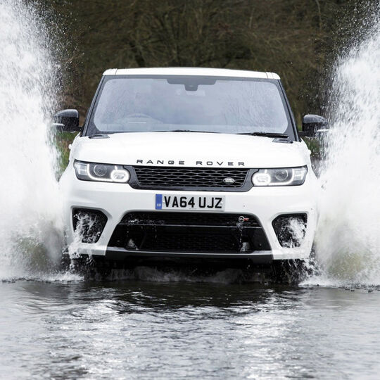 Gefahren: Range Rover Sport SVR
