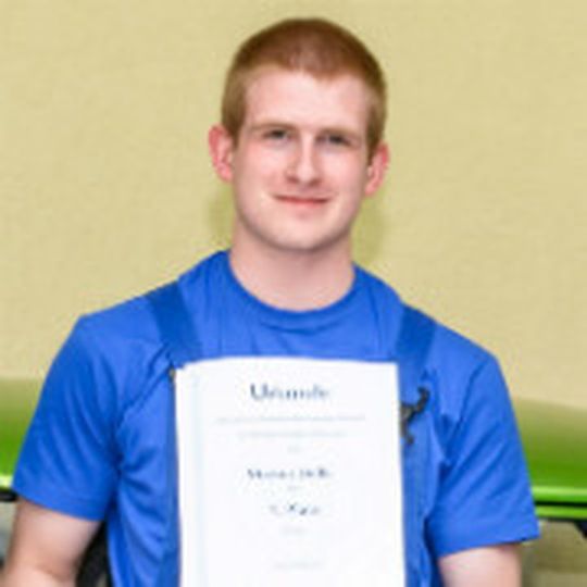 Sieger des Leistungswettbewerbs 2015 in Thüringen: Markus Dölle (Ausbildungsbetrieb Schade & Sohn).