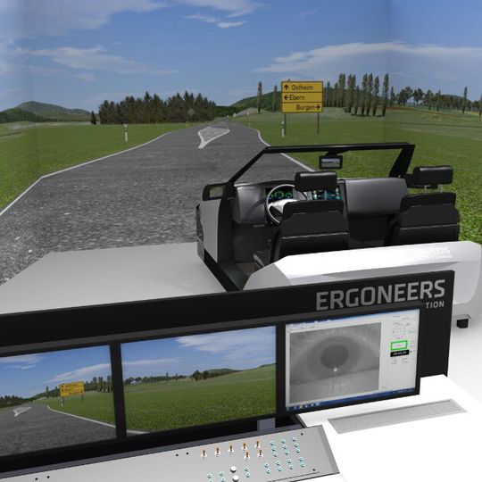 Das Ablenkungspotential von Infotainment-Systemen kann mit Eye-Trackers festgestellt werden. Das Ablenkungspotential von Infotainment-Systemen kann mit Eye-Trackers festgestellt werden.