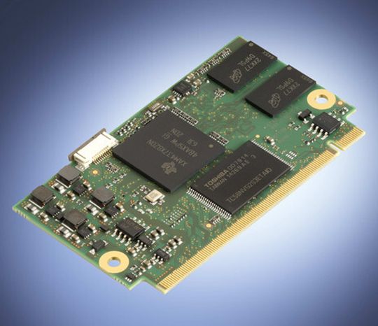 EPC45: Spietzenmodell mit Cortex-A9 basierendem AM437x-SoC EPC45: Spietzenmodell mit Cortex-A9 basierendem AM437x-SoC