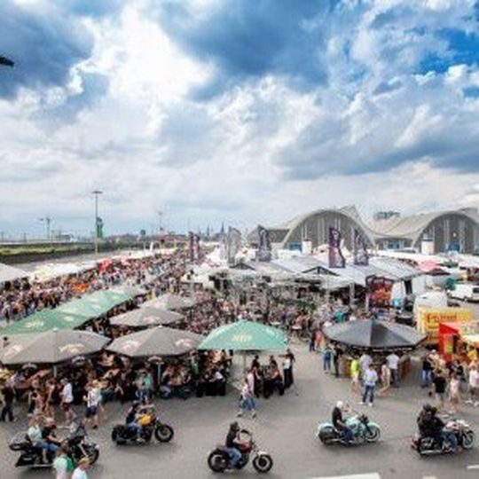 Auch dieses Jahr finden auf dem Großmarkt Hamburg die Harley Days statt. Auch dieses Jahr finden auf dem Großmarkt Hamburg die Harley Days statt.