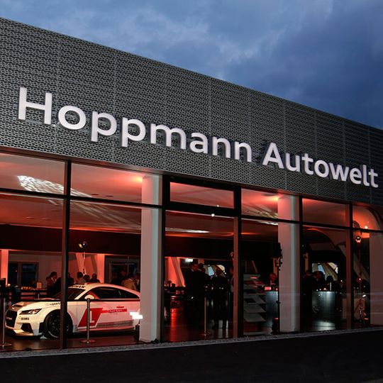 Das neue Audi-Schmuckkästchen by Hoppmann.
