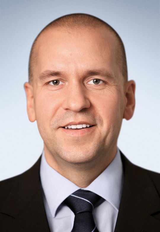 Dr. Steffen Haack, Mitglied des Bereichsvorstands mit Zuständigkeit für die Business Unit Industrial Applications und Koordination Vertrieb der Bosch Rexroth AG.