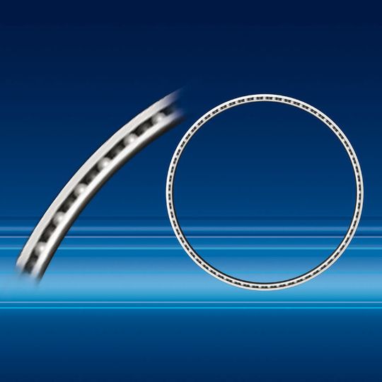 Edelstahl-Dünnringlager mit Wälzkörpern aus abriebfester, hochtemperaturbeständiger Keramik eignen sich ideal für Reinraum- und Vakuumanwendungen.