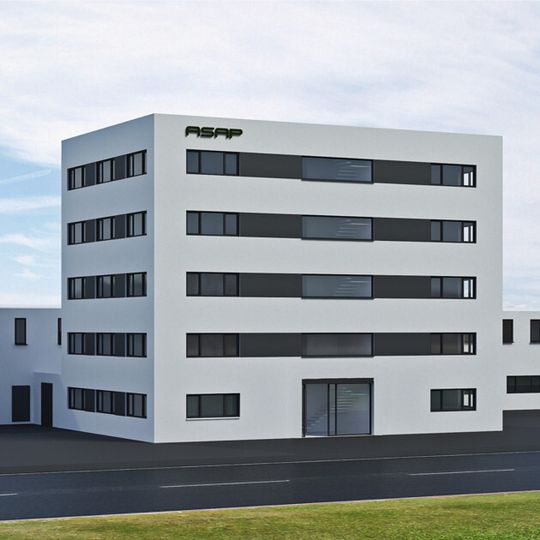Das neue ASAP-Gebäude soll 2016 in Betrieb genommen werden. Das neue ASAP-Gebäude soll 2016 in Betrieb genommen werden.