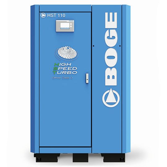 Mit 110 kW liefert das mittlere Modell HST 110 exakt 17,97 Kubikmeter ölfreie Druckluft pro Minute. Mit 110 kW liefert das mittlere Modell HST 110 exakt 17,97 Kubikmeter ölfreie Druckluft pro Minute.