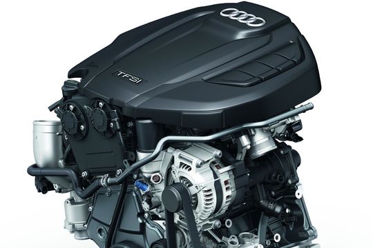 Weltpremiere beim Wiener Motorensymposium feierte das neue Hocheffizienz-Triebwerk von Audi mit zwei Litern Hubraum und 140 kW/190 PS (vollständiges Bild in der Bildergalerie). Weltpremiere beim Wiener Motorensymposium feierte das neue Hocheffizienz-Triebwerk von Audi mit zwei Litern Hubraum und 140 kW/190 PS (vollständiges Bild in der Bildergalerie).