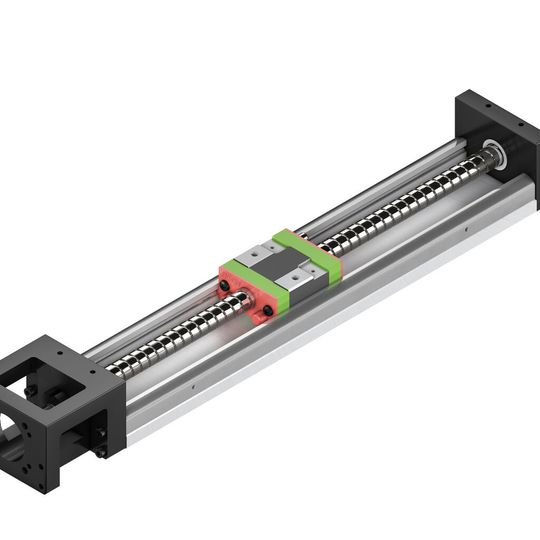 Für unterschiedliche Anforderungen sind die Linearachsen in verschiedenen Längen und in sechs Baugrößen lieferbar.