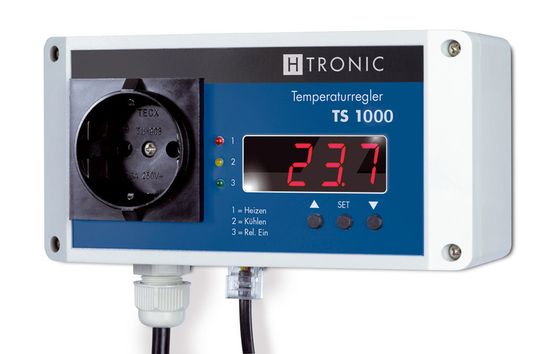 Passen zu den weitverbreiteten PT-1000-Temperatursensoren: die neuen Temperaturschalter von H-Tronic. Passen zu den weitverbreiteten PT-1000-Temperatursensoren: die neuen Temperaturschalter von H-Tronic.
