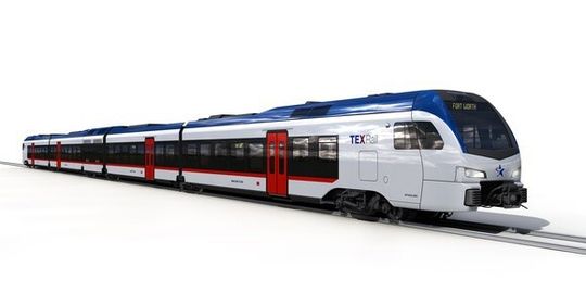 Stadler Rail wird acht Züge des Typs Flirt3 an das texanische Bahnunternehmen FortWorth Transportation Authority, kurz „The T“ liefern.