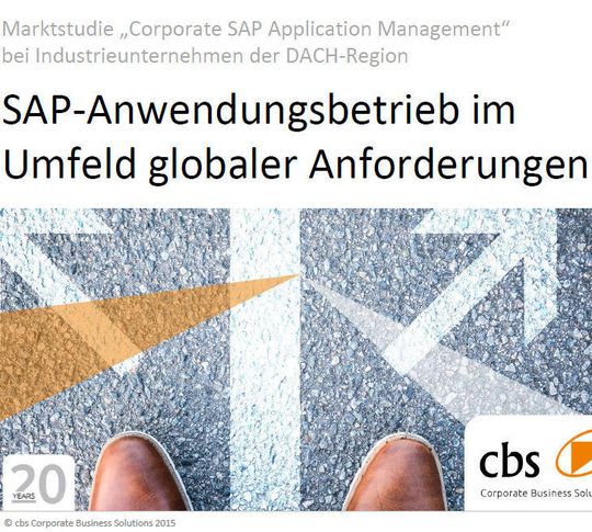 Das Beratungsunternehmen CBS hat eine Studie über die SAP-Landschaft in der DACH-Region veröffentlicht. Das Beratungsunternehmen CBS hat eine Studie über die SAP-Landschaft in der DACH-Region veröffentlicht.