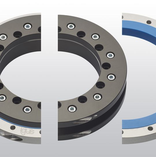 Aufgrund einer Kundenanfrage hat der Motion-Plastics-Spezialist Igus ein „geteiltes“ PRT entwickelt, das sich um Wellen oder Rohre herum legen lässt.