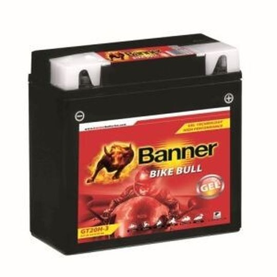 Die Bike Bull GEL von Banner Batterien. Die Bike Bull GEL von Banner Batterien.