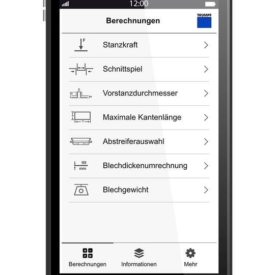 Der neue PunchGuide von Trumpf erleichtert viele Berechnungen rund um das Stanzen.