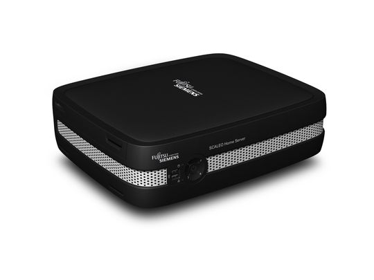 Der Scaleo Home Server von Fujitsu Siemens Computers soll im Dezember verfügbar sein. Der Scaleo Home Server von Fujitsu Siemens Computers soll im Dezember verfügbar sein.
