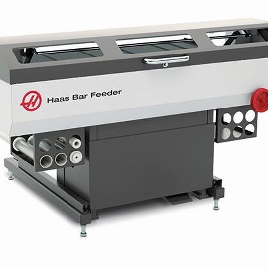 Der Stangenlader wurde ausschließlich für die CNC-Drehzentren ST-10 bis ST-35 sowie die Modellreihe DS von Haas Automation entwickelt, Der Stangenlader wurde ausschließlich für die CNC-Drehzentren ST-10 bis ST-35 sowie die Modellreihe DS von Haas Automation entwickelt,