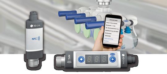 Die Vakuum- und Druckschalter VSi lassen sich einfach in Anlagen integrieren. Sie kommunizieren per IO-Link in alle gängigen Feldbussysteme und ermöglichen darüber hinaus dank Nahfeld-Technologie das Auslesen von Informationen mit dem Smartphone. Die Vakuum- und Druckschalter VSi lassen sich einfach in Anlagen integrieren. Sie kommunizieren per IO-Link in alle gängigen Feldbussysteme und ermöglichen darüber hinaus dank Nahfeld-Technologie das Auslesen von Informationen mit dem Smartphone.