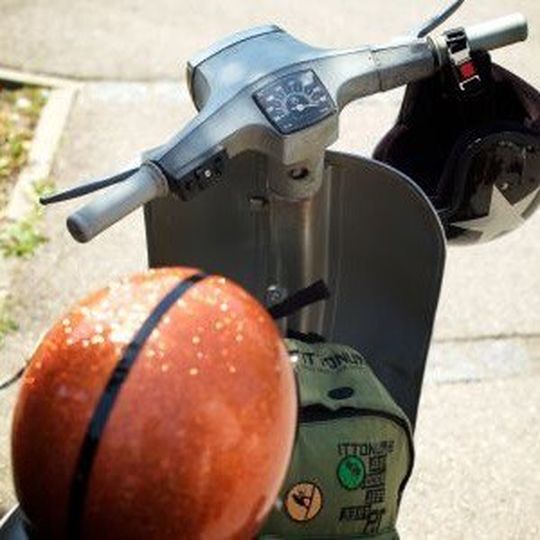 Insgesamt nahmen 219 Fahrer am Motorroller-Joyride teil. Insgesamt nahmen 219 Fahrer am Motorroller-Joyride teil.